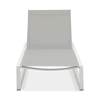Five-Position Adjustable Two-Piece Outdoor Lounge Chair With Durable Aluminum Frame And Textilene Mesh Fabric