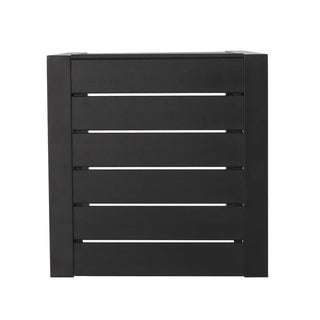 Modern Outdoor C-Shaped Side Table For Patio And Poolside
