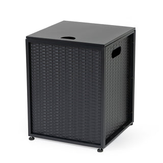 Imitation Woven Rattan Surface Propane Tank Cover