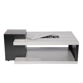 Aluminum Convertible Propane Fire Pit Table, 45,000 BTU Outdoor Gas Fire Pit