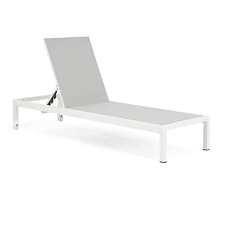Outdoor Lounge Chair Set Of Two, Made Of Aluminum, Adjustable, Weather-Resistant And UV-Protected, With A Weight Capacity Of 400 Pounds