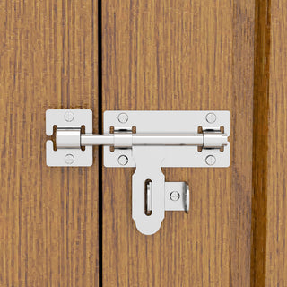 6x8 FT Outdoor Steel Storage Shed with Clear Window, Lockable Doors, Compact Metal Tool Shed for Garden, Backyard, Patio, Utility, and Bike Storage,Yellow/Grey