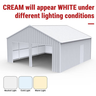45ft x 25ft Heavy Duty Metal Garage Barn – Durable Outdoor Steel Storage Shed