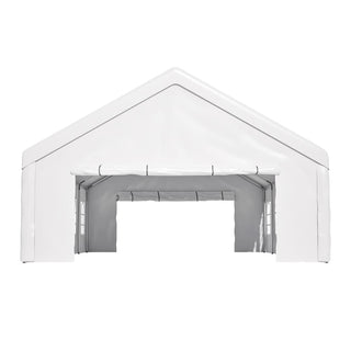 20x32 FT Heavy-Duty Party Tent with Removable Sidewalls & 3 Storage Bags, Outdoor Canopy Gazebo for Carport, Camping, Wedding, BBQ & Commercial Events