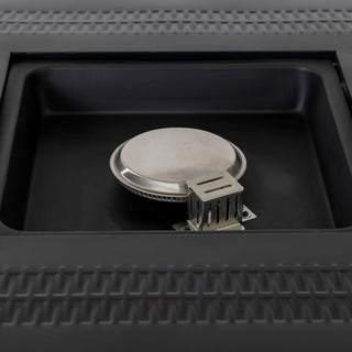 28-inch Iron Square Propane Fire Pit Table