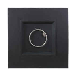 Outdoor 50000 BTU Propane Fire Pit, Dark Grey, with Tank Holder