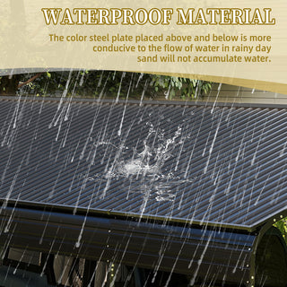 13 x 26.5 ft carport, 0.25mm thick, with protective film to prevent scratching, 2 pairs of adhesive gloves, 3 hooks, 12 expansion screws, 6 fixed iron pieces,versatile space