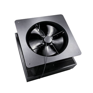 12-Inch Solar Attic Exhaust Fan, 40W Dual-Power Ventilator with 1200 CFM, 3-Speed Remote & 25°C Auto Start