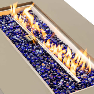 48_inch Iron Fire Pit Table with Wood Grain