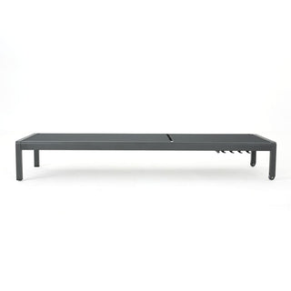 Coral Gray Outdoor Mesh Lounge Chair, Available In Single And Double Sizes