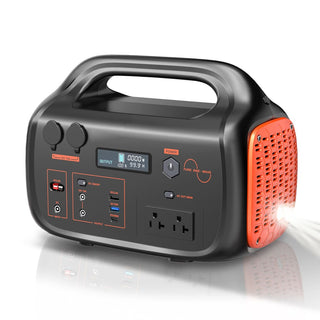 600W/1000W Portable Power Station 655.2Wh/1024Wh Solar Generator with AC Outlet for Home Backup, Camping, Travel, Emergency & Outdoor Use