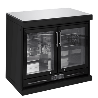 58" Outdoor Kitchen Island with 6-Burner 96,000 BTU Grill, Fridge, Rotisserie & Granite Countertops