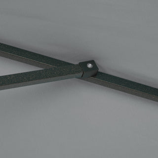 10 ft. Aluminum Rectanglar Market Patio Umbrella in Navy Blue/Red/Tan/Lake Blue/Gray