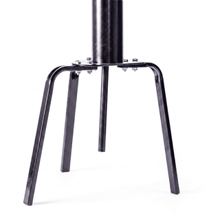 47,000 BTU Stainless Steel Propane Patio Heater with Adjustable Heat & Wheels for Patio, Backyard & Outdoor Gatherings