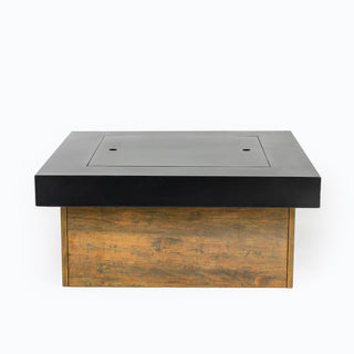 36-inch Iron Fire Pit Table Wood-burning stove