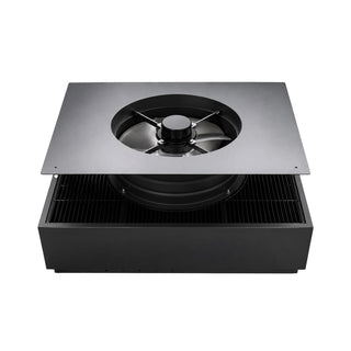 14-Inch Adjustable Solar Attic Exhaust Fan, 60W Dual-Power Ventilator with 2500m³/h Airflow, 3-Speed Remote & 25°C Auto Start