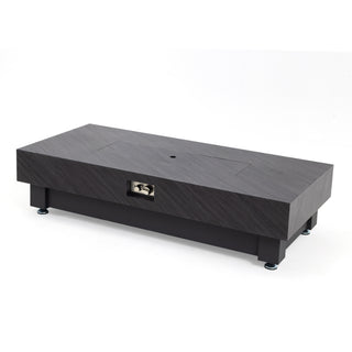 60-INCH FIRE PIT TABLE,Stone Outdoor Gas Fire Pit Table with Rain cover,Rectangular Heater for Patio, Backyard, Deck, Outdoor Modern Patio Fire Pit