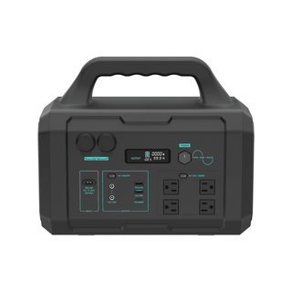 1024Wh Portable Power Station, 1800W Pure Sine Wave Solar Generator with LiFePO4 Battery for Camping & Home Backup