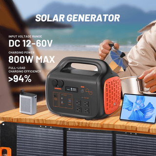 1800W Portable Power Station with UPS & 3000+ Cycle LFP Battery – Fast 1.5H Recharge for Home, RV & Emergency Backup