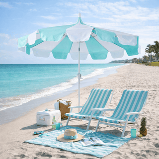 10FT Pagoda Patio Umbrella with Crank Lift & Tilt – Adjustable Outdoor Market Umbrella in Mint Green, Navy Blue & Black