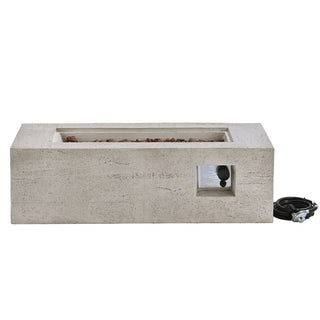 41.9-Inch Propane Fire Pit Table – 40,000 BTU Outdoor Patio Heater with Cover & Lava Rocks