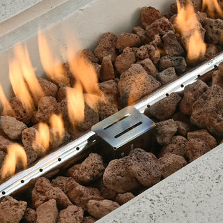 41.9-Inch Propane Fire Pit Table – 40,000 BTU Outdoor Patio Heater with Cover & Lava Rocks