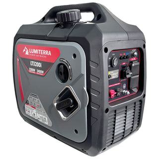 Portable Inverter Generator, 79.7cc 4-Stroke Gas Generator with Pure Sine Wave Output, ECO Mode, CO Alert Indicator, USB Ports & Parallel Capability