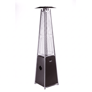 40,000 BTU Propane Quartz Tube Patio Heater with Adjustable Heat & Wheels for Patio, Backyard & Outdoor Gatherings