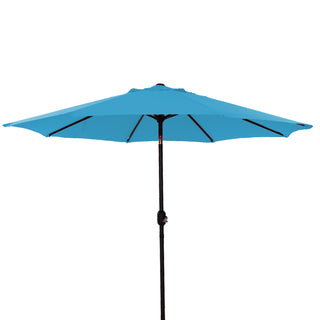 9-ft UV Protective Polyester Crank Market Patio Umbrella (without Umbrella Base)