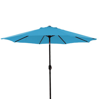 9-ft UV Protective Polyester Crank Market Patio Umbrella (without Umbrella Base)