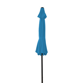9-ft UV Protective Polyester Crank Market Patio Umbrella (without Umbrella Base)