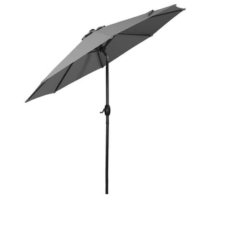 9-ft UV Protective Polyester Crank Market Patio Umbrella (without Umbrella Base)