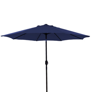 9-ft UV Protective Polyester Crank Market Patio Umbrella (without Umbrella Base)