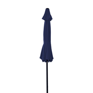 9-ft UV Protective Polyester Crank Market Patio Umbrella (without Umbrella Base)