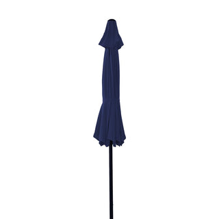 9-ft UV Protective Polyester Crank Market Patio Umbrella (without Umbrella Base)