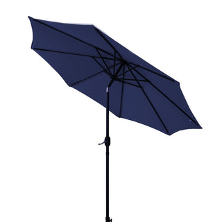 9-ft UV Protective Polyester Crank Market Patio Umbrella (without Umbrella Base)