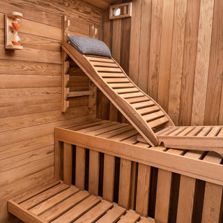 Summit Outdoor Sauna - 6 Person W/ Harvia Spirit 8kW Wi-Fi Heater