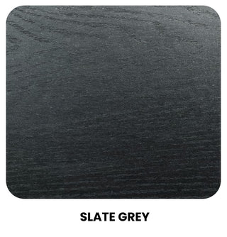 Outdoor 360° Swivel Bar Stool – All-Weather HDPE Patio Bar Chair with Ladder Back & Wood-Grain Finish