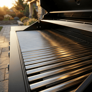 46" Deluxe Outdoor Kitchen Island Gas Grill with 4 Burners, Wine Cooler & Rotisserie – Stainless Steel BBQ Grill with Granite Countertops (72,000 BTU)