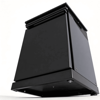 304 Stainless Steel Outdoor Kitchen Cabinet with Black Powder-Coated Finish – Weather-Resistant Outdoor Storage