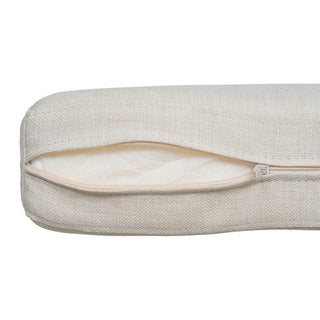 4-Piece Outdoor Acacia Wood Sofa Seating Group with Cushions – Natural & Beige Patio Set