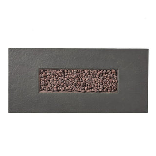 Rectangular MGO Propane Fire Pit, 50,000 BTU Outdoor Gas Fire Table for Patio & Backyard