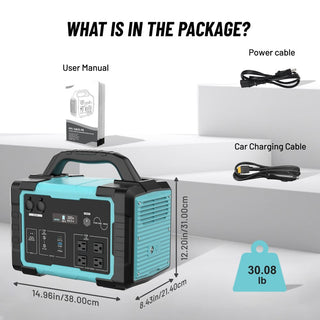 1024Wh LiFePO4 Portable Power Station with Modular Inverter, MPPT Solar & 1800W AC Output