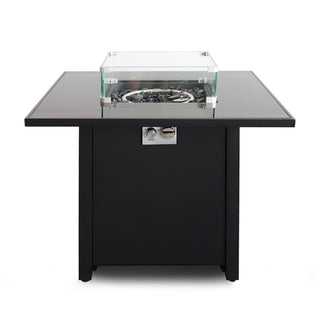 Outdoor Fire Pit for Outdoor Home Garden Backyard Fireplace (30 Inch Steel Black Color)