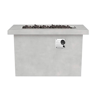 24'' H Concrete Propane/Natural Gas Outdoor Fire Pit Table
