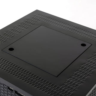 28-inch Iron Square Propane Fire Pit Table