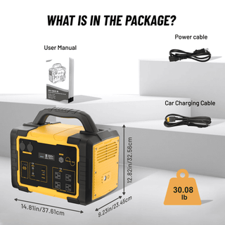 1800W Portable Power Station with 0.02s UPS & 3000+ Cycle LFP Battery – 1.5H Fast Recharge for Home, RV & Emergency Backup