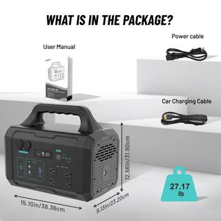 1024Wh Portable Power Station, 1800W Pure Sine Wave Solar Generator with LiFePO4 Battery for Camping & Home Backup
