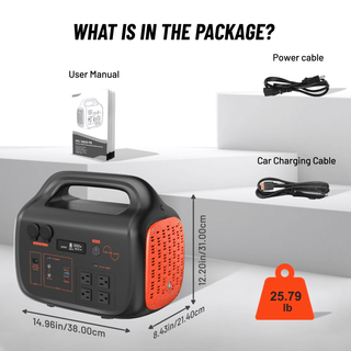 1800W Portable Power Station with UPS & 3000+ Cycle LFP Battery – Fast 1.5H Recharge for Home, RV & Emergency Backup