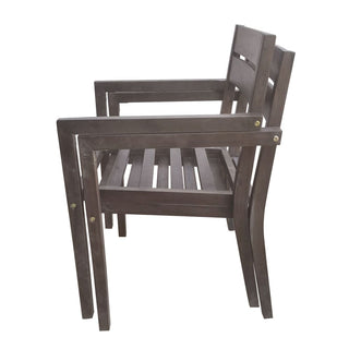 7-Piece Acacia Wood Patio Dining Set with Cushions – Large Table & 6 Chairs for Outdoor Living